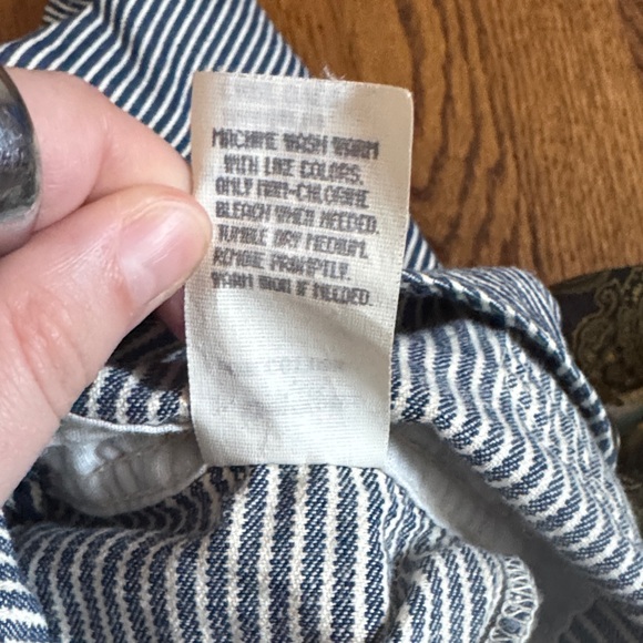 Vintage OshKosh B’gosh Striped Overalls SZ 5 - Picture 6 of 6